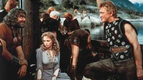Ernest Borgnine, Kirk Douglas, Janet Leigh - The Vikings - Do filme