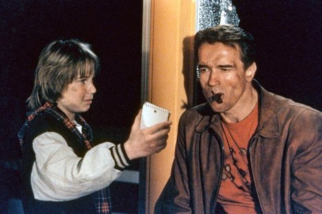 Austin O'Brien, Arnold Schwarzenegger - L'últim gran heroi - De la película