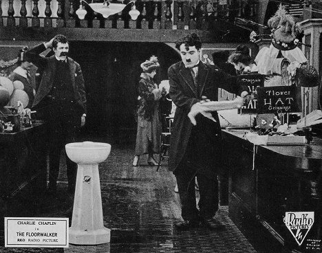 Albert Austin, Charlie Chaplin - The Floorwalker - Photos