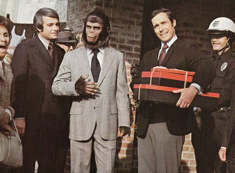 Roddy McDowall, Bradford Dillman - Escape from the Planet of the Apes - Photos