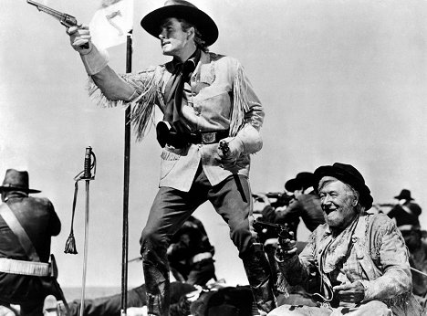 Errol Flynn, Charley Grapewin - They Died with Their Boots On - Photos