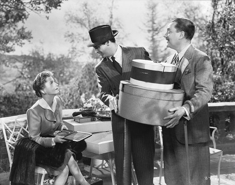 Joan Fontaine, Cary Grant, Nigel Bruce - Soupçons - Film