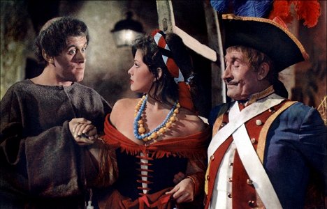 Jacques Balutin, Claudia Cardinale, Noël Roquevert - Cartouche, der Bandit - Filmfotos