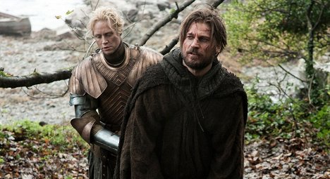 Gwendoline Christie, Nikolaj Coster-Waldau - Game Of Thrones - Valar Morghulis - Filmfotos