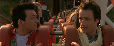 Christian Slater, Bronson Pinchot - True Romance - Van film