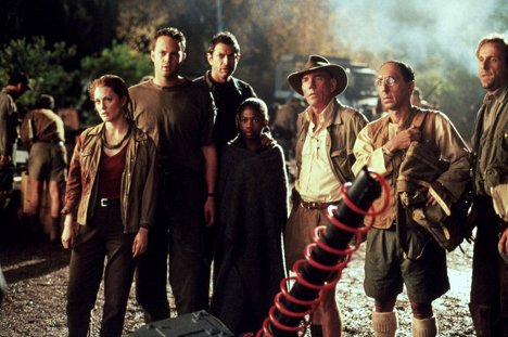Julianne Moore, Vince Vaughn, Jeff Goldblum, Vanessa Lee Chester, Pete Postlethwaite, Peter Stormare - Kadonnut maailma - Jurassic Park - Kuvat elokuvasta