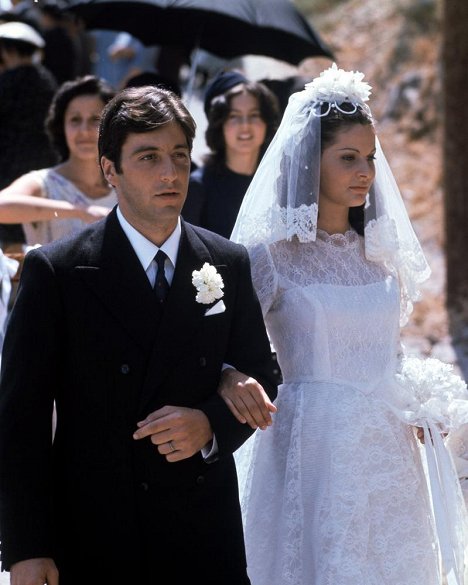 Al Pacino, Simonetta Stefanelli - A Keresztapa I. - Filmfotók