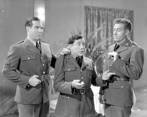 Nat Pendleton, Charlie Hall, Frank Faylen - Top Sergeant Mulligan - Film
