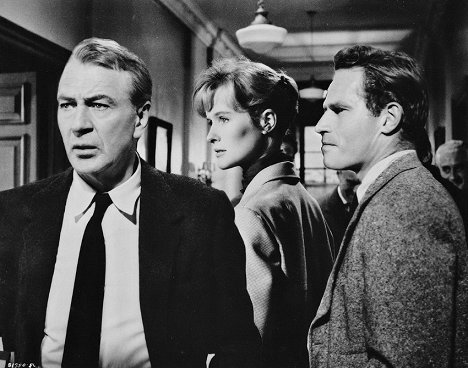 Gary Cooper, Virginia McKenna, Charlton Heston - Misterio en el barco perdido - De la película