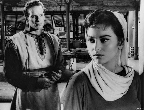 Charlton Heston, Haya Harareet - Ben-Hur - Kuvat elokuvasta