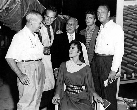 William Wyler, Charlton Heston, Haya Harareet - Ben-Hur - Kuvat kuvauksista