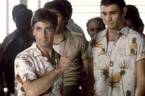 Al Pacino, Steven Bauer - A sebhelyesarcú - Filmfotók