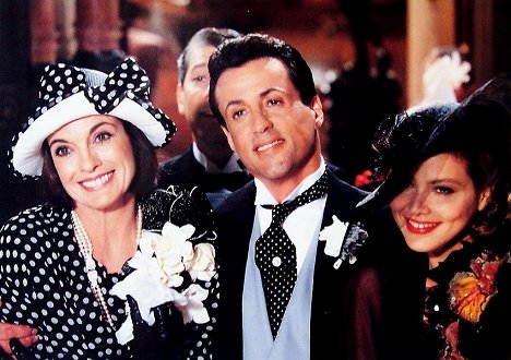 Linda Gray, Sylvester Stallone, Ornella Muti - Oscar - Vom Regen in die Traufe - Filmfotos