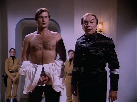 Gil Gerard, Jay Robinson - Buck Rogers in the 25th Century - Planet of the Amazon Women - Photos