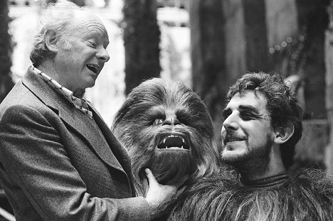 Stuart Freeborn, Peter Mayhew - Star Wars : Episode IV - Un nouvel espoir - Tournage