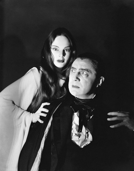 Carroll Borland, Bela Lugosi - Das Zeichen des Vampirs - Werbefoto