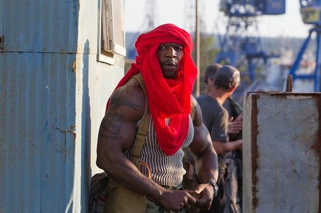Terry Crews - Expendables 3 - Tournage