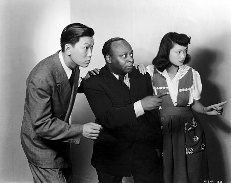 Benson Fong, Mantan Moreland, Marianne Quon - Charlie Chan in the Secret Service - Werbefoto