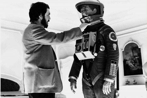 Stanley Kubrick, Keir Dullea - 2001: Vesmírná odysea - Z natáčení