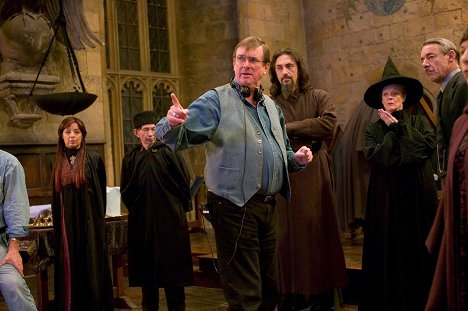 Mike Newell, Predrag Bjelac, Maggie Smith, Roger Lloyd Pack - Harry Potter and the Goblet of Fire - Making of