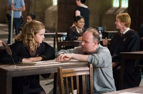 Emma Watson, Afshan Azad, David Yates, Oliver Phelps - Harry Potter and the Order of the Phoenix - Making of
