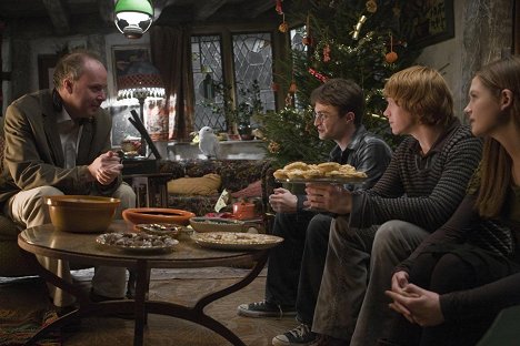 David Yates, Daniel Radcliffe, Rupert Grint, Bonnie Wright - Harry Potter a Princ dvojí krve - Z natáčení