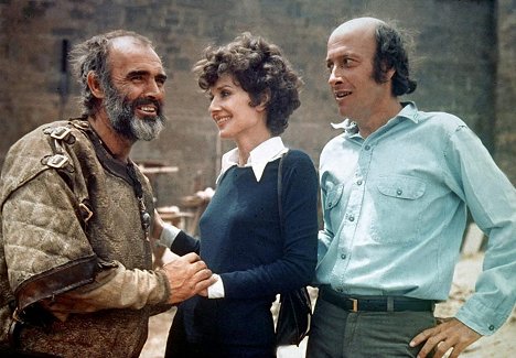 Sean Connery, Audrey Hepburn, Richard Lester - La Rose et la Flèche - Tournage