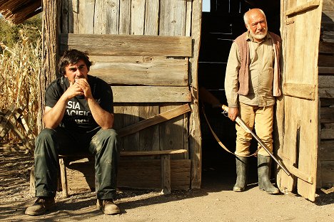 George Ovashvili, Ylias Salman - Kukoricasziget - Forgatási fotók