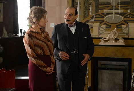 Zoë Wanamaker, David Suchet - Agatha Christie's Poirot - Slony majú pamäť - Z filmu