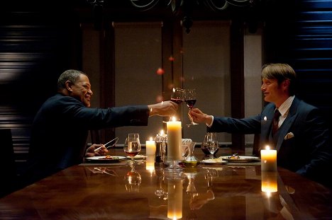 Laurence Fishburne, Mads Mikkelsen - Hannibal - Amuse-Bouche - Z filmu