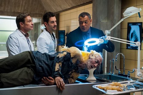 Scott Thompson, Aaron Abrams, Laurence Fishburne - Hannibal - Takiawase - Photos