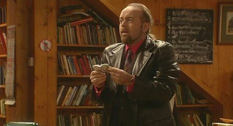 Bill Bailey - Black Books - Frisierte Bücher - Filmfotos