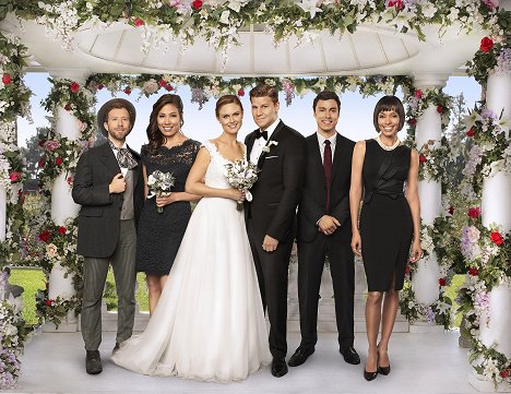 T.J. Thyne, Michaela Conlin, Emily Deschanel, David Boreanaz, John Francis Daley, Tamara Taylor - Bones - La mujer de blanco - Promoción