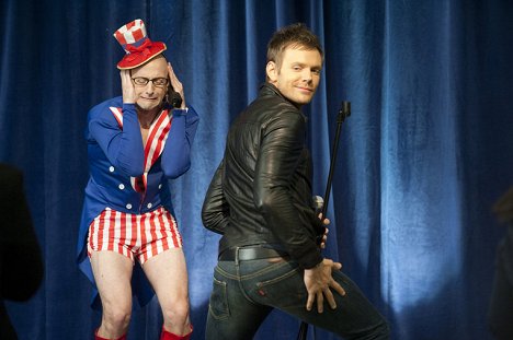 Jim Rash, Joel McHale - Community - Intro to Political Science - Photos