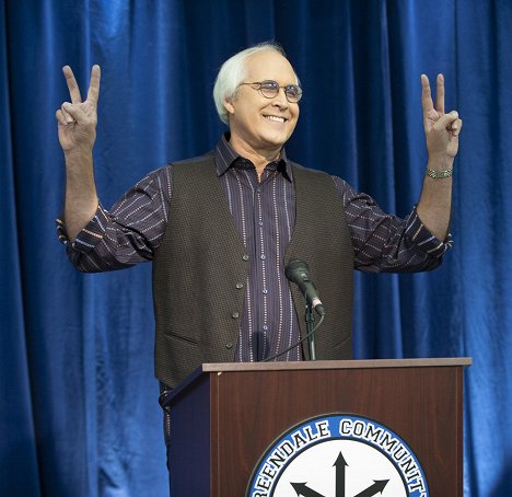 Chevy Chase - Community - Intro to Political Science - Photos