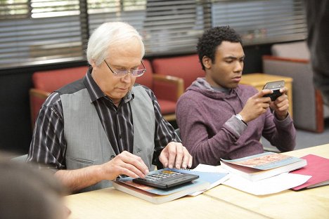 Chevy Chase, Donald Glover - Community - Custody Law and Eastern European Diplomacy - Photos