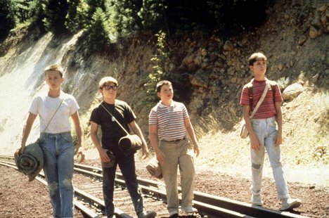 River Phoenix, Corey Feldman, Jerry O'Connell, Wil Wheaton - Stand By Me - Filmfotos