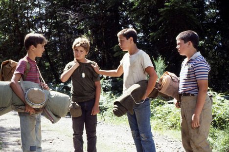 Wil Wheaton, Corey Feldman, River Phoenix, Jerry O'Connell - Stand by Me - Photos