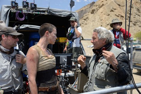 Charlize Theron, George Miller - Mad Max: Furia en la carretera - Del rodaje