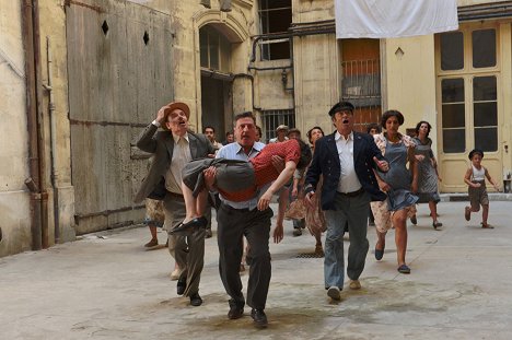 Jean-Pierre Darroussin, Daniel Auteuil, Victoire Bélézy, Daniel Russo - Fanny - Filmfotos