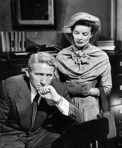 Spencer Tracy, Katharine Hepburn - Adamovo žebro - Z filmu