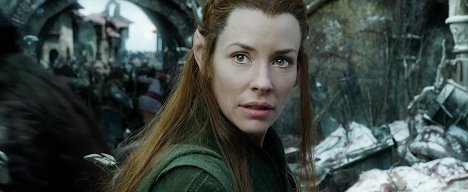 Evangeline Lilly - A hobbit: Az öt sereg csatája - Filmfotók