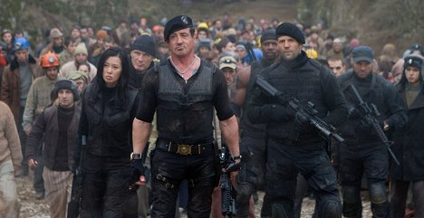 Nan Yu, Dolph Lundgren, Sylvester Stallone, Terry Crews, Jason Statham, Randy Couture - The Expendables 2: Back For War - Filmfotos