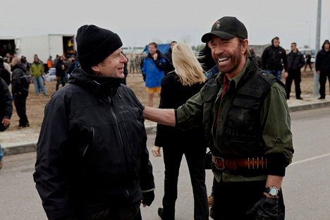 Chuck Norris - The Expendables 2: Back For War - Dreharbeiten