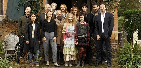 Marta Martin, Christiane Paul, Stipe Erceg, Laura Antonia Roge, Wolfgang Groos - Die Vampirschwestern - Del rodaje