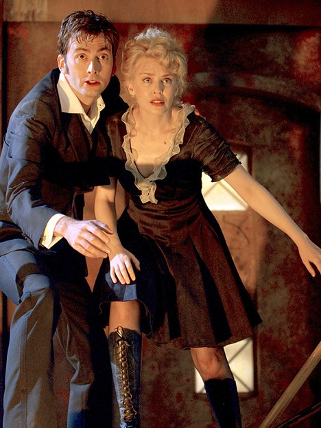 David Tennant, Kylie Minogue - Doctor Who - Voyage of the Damned - Photos