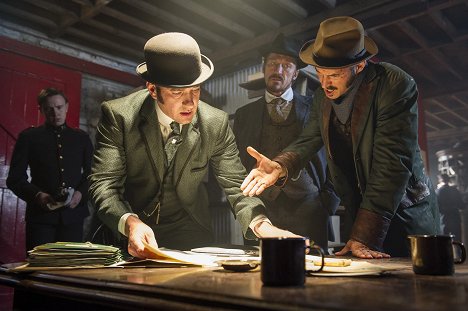 Matthew Macfadyen, Jerome Flynn, Adam Rothenberg - Ripper Street - Threads of Silk and Gold - Photos