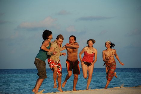 Maximilian Simonischek, Max Riemelt, Luki Frieden, Lena Sabine Berg, Lale Yavas - Tausend Ozeane - De filmagens