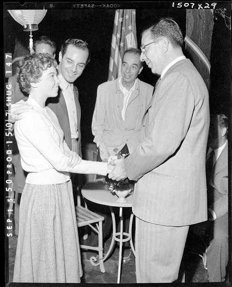 Leslie Caron, Georges Guétary, Vincente Minnelli - Ein Amerikaner in Paris - Dreharbeiten