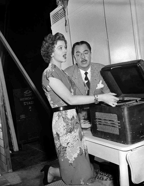 Myrna Loy, William Powell - The Thin Man Goes Home - Tournage